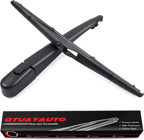 Replacement for Hyundai Tucson 2010-2015, Rear Windshield Wiper Arm Blade Set - OTUAYAUTO Factory OEM Style 988111H000...