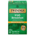 Twinings Irish Breakfast Tea, Decaf Tea Bags, Strong and Distinctive Black Decaffeinated Tea, 20 Individually Wrapped Tea Bags...