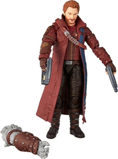Marvel Legends Series Thor: Love and Thunder Star-Lord Action Figure 6-inch Collectible Toy, 2 Accessories, 1 Build-A-Figure Part...