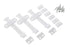Dreambaby Drawer Catches - Child Safety Cabinet Latches -3 Count - Model L149...