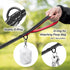 PHOEPET 5 Feet Heavy Duty Dog Leash - Reflective - Soft Padded Handle Traffic Grip for Extra Control (L,Red)...