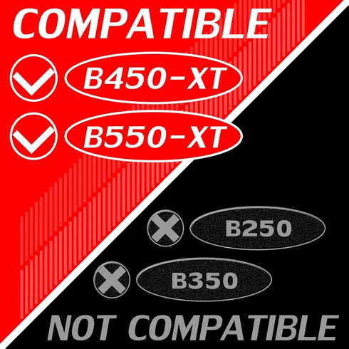 Ear Pads Compatible with B450-XT B550-XT Headset I with Microphone Foam (Cooling Gel Breathable Mesh)...
