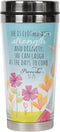 Dicksons Proverbs 31 Woman Blue Sky Sketch 16 Oz. Stainless Steel Insulated Travel Mug with Lid...
