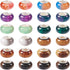 Craftdady 66Pcs Resin Gemstone Large Hole Rondelle Spacer Beads 11 Colors European Beads Slide Charm Beads for Crafts DIY Bracelets Jewelry Making...
