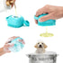 6Pcs Dog Bath Brush, Soft Silicone Pet Shampoo Massage Dispenser Grooming Shower Brush, Pet Finger Toothbrush, Nail Clippers and Nail File for Dog...