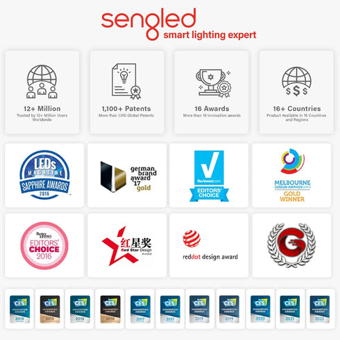 Sengled Alexa Light Bulb, S1 Auto Pairing with Alexa Devices, Smart Light Bulbs that Work with Alexa, Bluetooth Mesh Smart Home Lighting, Daylight...