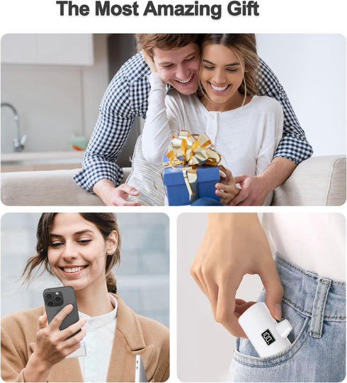 Portable Charger for iPhone 15 Power Bank, 6000mAh USB-C Portable Phone Charger with Fast Charging (20W), Mini Battery Pack for iPhone 15 Pro/15 P...