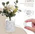 DomeStar Fake Ice, 150PCS Fake Diamonds, Plastic Diamonds Acrylic Rocks Vase Fillers for Centerpieces Wedding Party Table Scatter Food Display...