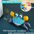 Baby Toys Crawling Crab - Infant Tummy Time Toys 3 4 5 6 7 8 9 10 11 12 Baby Toys 6-12 12-18 Months Light-up Musical Walking Sensory Induction Cra...