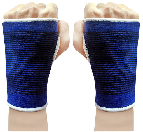 Palm Brace Wrist Support Sleeves (1 Pair), Everyday Use Wrist Brace, Compression Carpal Tunnel for Wrist Pain Relief, Fitness Gloves, Sports Glove...