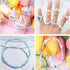 2mm Bracelet Making Kit Beads,20160pcs Glass Beads for Jewelry Making, Pastel Macaron Small Beads for Earring Necklace Ring Making with Alphabet L...