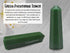 Amazing Gemstone Green Aventurine Crystal Towers ~ Natural Healing Crystal Point Obelisk for Reiki Healing and Crystal Grid (3- Inch)...