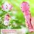 Cute Bubble Wand Machine for Kids,Automatic Electric Cartoon Musical Light USB Rechargeable Bubble Maker with 2 Bubble Solutions for Outdoor,Bubbl...