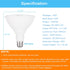 GREENIC Radar Motion Sensor Light Bulbs Outdoor, 15W 5000K PAR38 LED Flood Light Bulb with Motion Detector and Dusk to Dawn Sensor, 100 Watt Equiv...