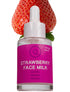 Hydrating Strawberry Face Milk Serum with Squalane and Hyaluronic Acid, 1 Fl Oz / 30 ml...