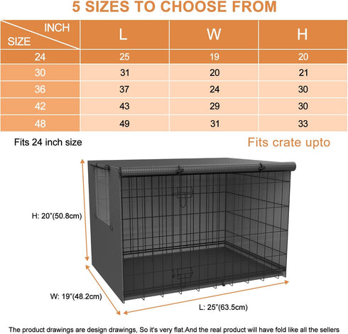 Dog kennel cover,Dog Cage Covers,Crate covers for dog cages,dog crate cover, cover,dog cage cover for winter outside,Warmer & Waterproof crate cov...