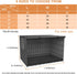 Dog kennel cover,Dog Cage Covers,Crate covers for dog cages,dog crate cover, cover,dog cage cover for winter outside,Warmer & Waterproof crate cov...