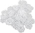 Paperclips Set, Metal Decorative Exquisite 50pcs Flower Paper Clips Cute for Office for Scrapbooking (White)...
