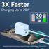 Fast Charger for iPhone 15 Pro Max Charger, 20W Dual Port USB C Fast Charger Block with 10FT Long USB C to C Charging Cable Cord for iPhone 15 Pro...