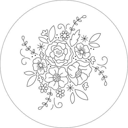 Nursery Embroidery Pattern Transfers (set of 10 hoop designs!)...