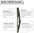 Rear Wiper Arm Blade Nut Set Replacement for Ford Focus 2012-2018,Rear Wiper Cover Accessories Assembly, Wiper Cap Set for Back Windshield Window,...