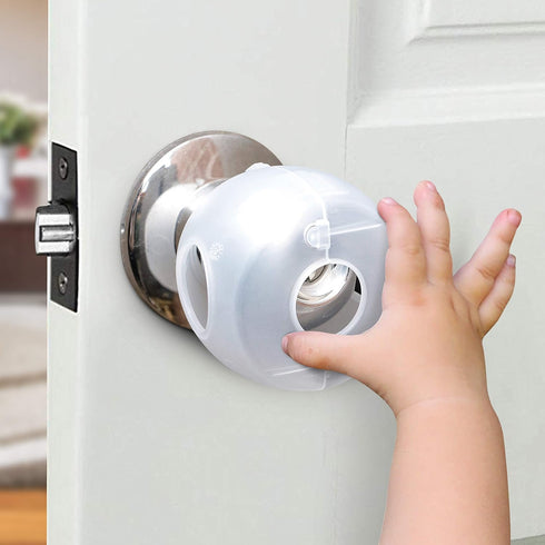Baby Safety Door Knob Covers - 3 Count (Pack of 1)...