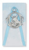 Blue Carded Guardian Angel Crib Medal...