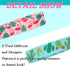 Spring Summer Dog Collar 2 Pack, Flamingos Cactus Print Medium Dog Collar, Hawaiian Collar for Boy Girl Dogs...