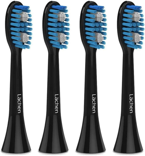 Replacement Brush Heads for Laechen Electric Toothbrushes (Black)...