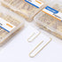 Paper Clips Assorted Sizes, Large Paper Clips, Small Paper Clips, Paper Clip, 300 Gold Paper Clips, (3 Boxes of 100 Each)...