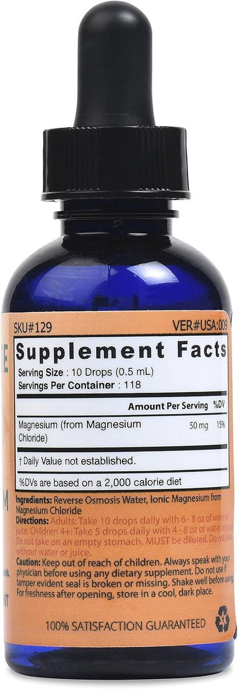 Good State Liquid Ionic Magnesium Ultra Concentrate (10 drops per 50 mg - 100 servings per bottle)...