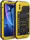 Beasyjoy for iPhone XR Metal Case, Waterproof Heavy Duty Case with Built-in Screen Protector, Full Body Protective Shockproof Tough Rugged Militar...