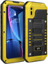 Beasyjoy for iPhone XR Metal Case, Waterproof Heavy Duty Case with Built-in Screen Protector, Full Body Protective Shockproof Tough Rugged Militar...