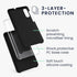 kwmobile Case Compatible with Samsung Galaxy A50 Case - TPU Silicone Phone Cover with Soft Finish - Black...