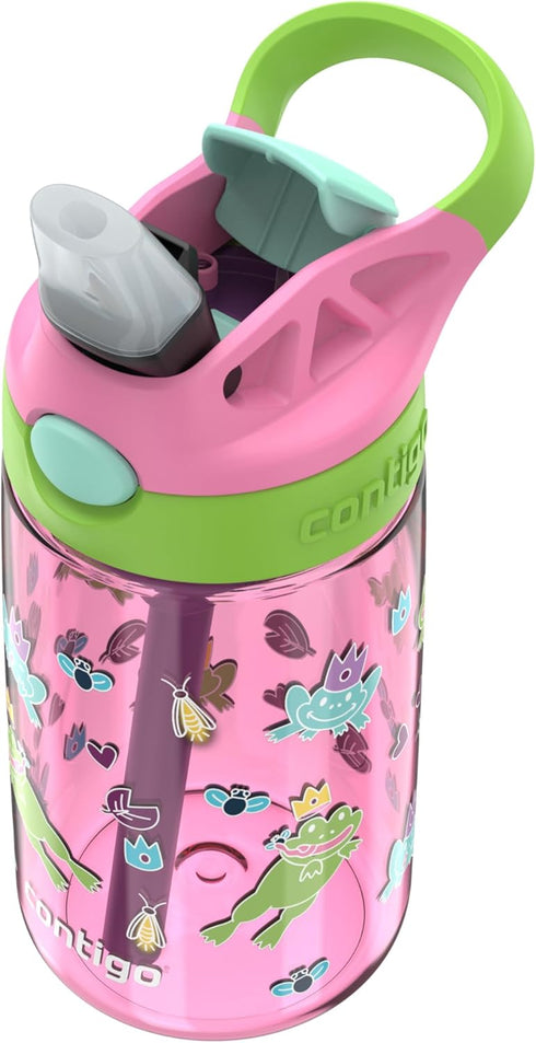 Contigo Kids Water Bottle with Redesigned AUTOSPOUT Straw, 14 oz...
