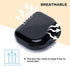 BOOMIBOO Retainer Case with Vent Holes, 4 Pcs Denture Cases, Durable & Similar Mouth Guard Case for Black, White, Yellow and Blue - Tight Snap Loc...