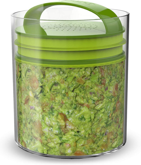 Prepara Evak Super Savor Plastic Food Storage, 14 Ounce, Green...