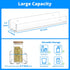 NIUBEE Wall Mounted Spice Rack Organizer,3 Pack Clear Acrylic Spice Shelf Storage Holder,Hanging Seasoning Rack Organizer for Wall Kitchen Pantry ...