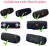 Hermitshell Portable Bluetooth Speaker Mount for Golf Cart Accessories Railing Bike - Adjustable Strap for JBL Charge 3,4/JBL Xtreme1,2/Sony XB33,...