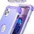 IDweel for iPhone 11 Pro Max Case with Tempered Glass, Hybrid 3 in 1 Shockproof Slim Heavy Duty Protection Hard PC Cover Soft Silicone Bumper Full...