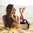 Straw Beach Bag,Women Straw Summer Purse Woven Mini Handbags Straw Tote Bag with Lining Pockets for Daily Use Beach Travel...