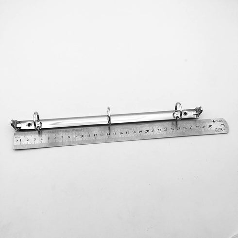 2Pcs Metal Standard Letter Size 3-Ring Binder Mechanism with booster?3 O Rings,1inch Capacity, 17mm base width, Loose Leaf Binding Spines Combs fo...
