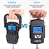 HEETA Fish Scale with Backlit LCD Display, Up to 110lb/50kg Digital Portable Hanging Fish Weight Scale with Hook & Measuring Tape for Home, Farm, ...