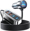 AINOPE Car USB Charger Multi Port, 108W Fast USB C Car Charger PD 36W & QC3.0 Cigarette Lighter Car Travel Essentials for Long Trips Kids with 5FT...