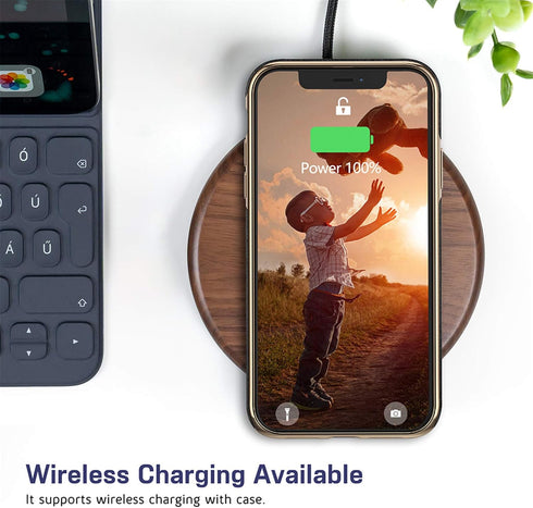 LOHASIC for iPhone 11 case Leather – Slim PU Leather with Electroplated Frame, Anti-Slip Grip, Soft TPU Bumper, Business Luxury iPhone 11 Phone ca...