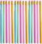 15 Pieces Inspirational Pencils Personalized Pencils cute pencils Custom Wood Pencils Colorful Motivational Pencils with Inspirational Sayings for...