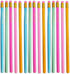 15 Pieces Inspirational Pencils Personalized Pencils cute pencils Custom Wood Pencils Colorful Motivational Pencils with Inspirational Sayings for...