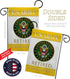 Breeze Decor US Army Garden Flag Armed Forces Rangers United State American Military Veteran Retire Official House Decoration Banner Small Yard Gi...