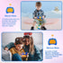 Quick Push Puzzle Game Machine Pop Fidget Light-Up Squeeze Poppet Sensory Toy Educational Push Pop Bubble Toy Stress Relief Party Favors Puzzle Ga...