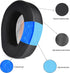 Cooling Gel Earpads Replacement Cover Cushions Compatible with JBL Quantum ONE/Q ONE / Q1 / Over-Ear ANC Performance Gaming Headphone,High-Density...